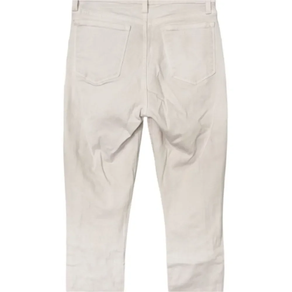 J. Crew Jeans Lookout High-rise Jeans in White Size 29.